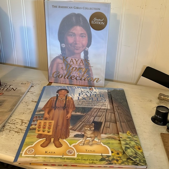American Girl Kaya´s Story Collection book & paper...